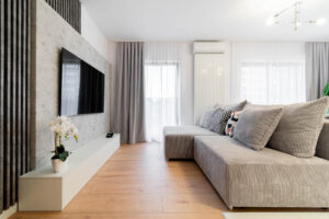 Nowoczesny salon – Martin Paterak fotografia wnętrz Katowice