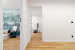 Nowoczesna sypialnia – fotografia wnętrz Katowice