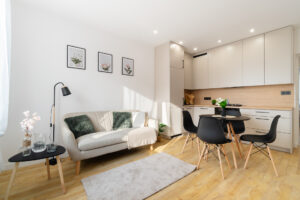 Nowoczesna sypialnia – fotografia wnętrz Mikołów