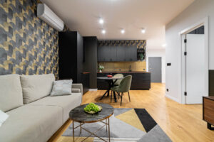 Jasna kuchnia jako aneks – fotograf wnętrz Tychy