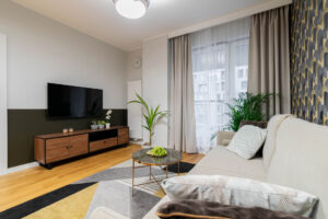 Kuchnia zielona retro – fotograf wnętrz Tychy